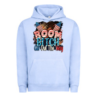 Pigment Grape Ice Boom bitch get out the way 4th of July Urban Hoodie - CowGirlArtShop