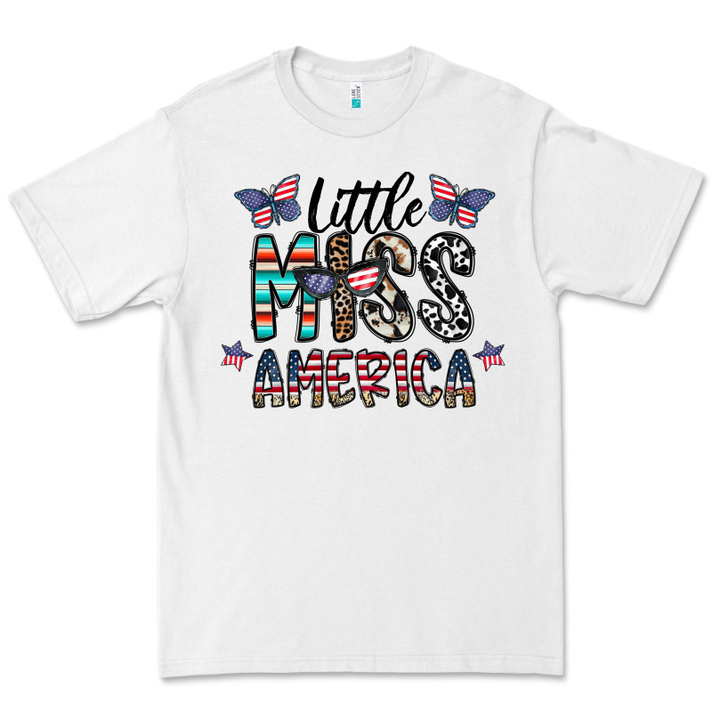 Little Miss America Premium Tee by CowhideDigitalArt | Teevron