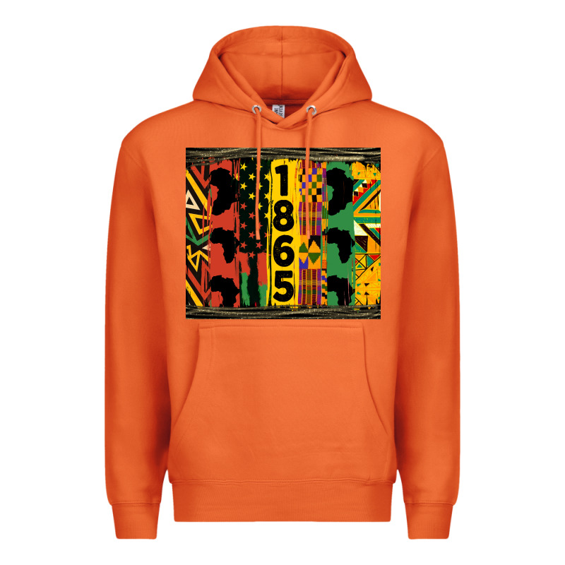 Juneteenth 1865 Tumbler Premium Hoodie by HRA Design Shop | Teevron