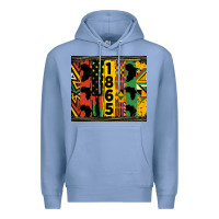 Colony Blue juneteenth 1865 tumbler Premium Hoodie - HRA Design Shop