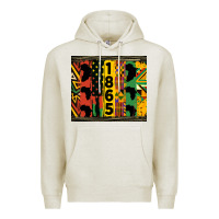 Oatmeal Heather juneteenth 1865 tumbler Premium Hoodie - HRA Design Shop
