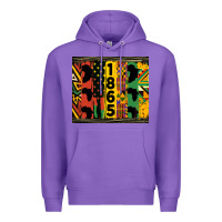 Purple juneteenth 1865 tumbler Premium Hoodie - HRA Design Shop