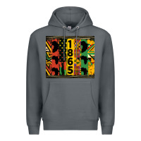 Rock juneteenth 1865 tumbler Premium Hoodie - HRA Design Shop
