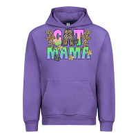 Tulip cat mama Urban Hoodie - CowhideDigitalArt