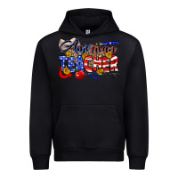 Black American Teacher Urban Hoodie - Neo Western