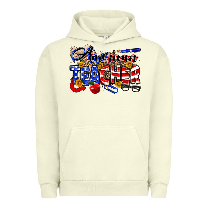 American Teacher Urban Hoodie by Neo Western | Teevron