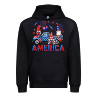 Black American truck gnomes Urban Hoodie - Neo Western