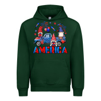 Forest Green American truck gnomes Urban Hoodie - Neo Western