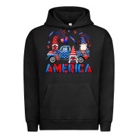 Pigment Black American truck gnomes Urban Hoodie - Neo Western