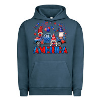 Pigment Midnight Navy American truck gnomes Urban Hoodie - Neo Western