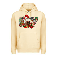 Pina Colada christmas joy cow Premium Hoodie - CowhideDigitalArt