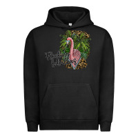 Pigment Black flocking fabulous Urban Hoodie - SublimationCraftShop