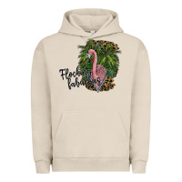 Pigment French Oak flocking fabulous Urban Hoodie - SublimationCraftShop