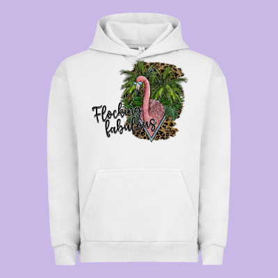 Flocking Fabulous Urban Hoodie Designed By Sublimationcraftshop