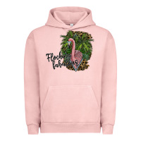 Pigment Salmon flocking fabulous Urban Hoodie - SublimationCraftShop
