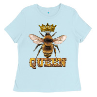 Baby Blue queen bee Ladies Tee - Artiststas