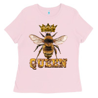 Bubblegum Pink queen bee Ladies Tee - Artiststas