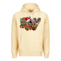 Pina Colada christmas joy highland cow Premium Hoodie - CowhideDigitalArt