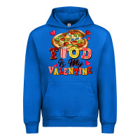 Cobalt food is my valentine Urban Hoodie - FaDigitalArtStudio