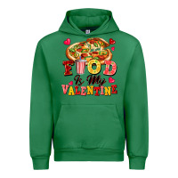 Emerald food is my valentine Urban Hoodie - FaDigitalArtStudio