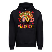 Foreset Green food is my valentine Urban Hoodie - FaDigitalArtStudio