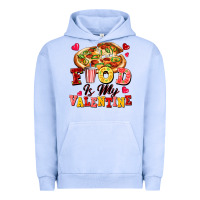 Pigment Grape Ice food is my valentine Urban Hoodie - FaDigitalArtStudio