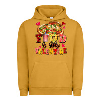 Pigment Peanut Butter food is my valentine Urban Hoodie - FaDigitalArtStudio