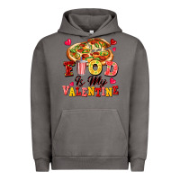 Pigment Tornado food is my valentine Urban Hoodie - FaDigitalArtStudio