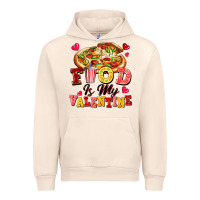 Sandshell food is my valentine Urban Hoodie - FaDigitalArtStudio