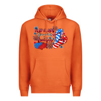 Carrot Flip flops fireworks & freedom 4th of july Premium Hoodie - CowGirlArtShop