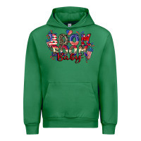 Emerald Boom boom baby 4th of july Urban Hoodie - CowGirlArtShop
