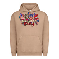 Pigment Burro Boom boom baby 4th of july Urban Hoodie - CowGirlArtShop