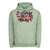 Pigment Oil Green Boom boom baby 4th of july Urban Hoodie - CowGirlArtShop