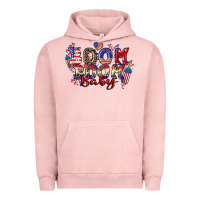 Pigment Salmon Boom boom baby 4th of july Urban Hoodie - CowGirlArtShop
