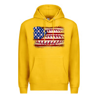 Lemon Baseball American flag Premium Hoodie - Neo Western