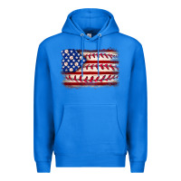 True Royal Baseball American flag Premium Hoodie - Neo Western