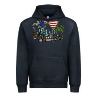 Navy hello summer Urban Hoodie - SublimationCraftShop