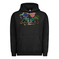 Pigment Black hello summer Urban Hoodie - SublimationCraftShop