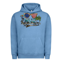 Pigment Pebble Blue hello summer Urban Hoodie - SublimationCraftShop