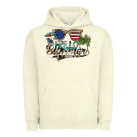 Pigment Pistachio hello summer Urban Hoodie - SublimationCraftShop