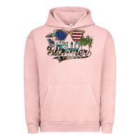 Pigment Salmon hello summer Urban Hoodie - SublimationCraftShop
