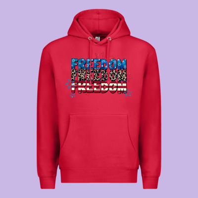 Freedom Freedom Freedom 4th Of July Premium Hoodie Designed By Cowgirlartshop