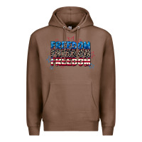 Chestnut Freedom freedom freedom 4th of july Premium Hoodie - CowGirlArtShop