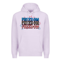Lilac Freedom freedom freedom 4th of july Premium Hoodie - CowGirlArtShop