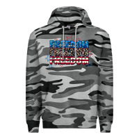 Slate Camo Freedom freedom freedom 4th of july Premium Hoodie - CowGirlArtShop
