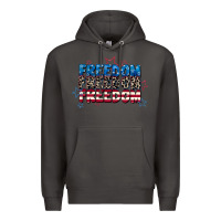 Smoke Freedom freedom freedom 4th of july Premium Hoodie - CowGirlArtShop