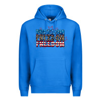 True Royal Freedom freedom freedom 4th of july Premium Hoodie - CowGirlArtShop
