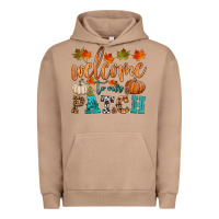 Pigment Burro welcome to our patch Urban Hoodie - HRA Design Shop