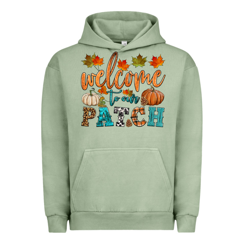Welcome To Our Patch Urban Hoodie by HRA Design Shop | Teevron