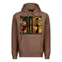 Chestnut juneteenth tumbler Premium Hoodie - HRA Design Shop